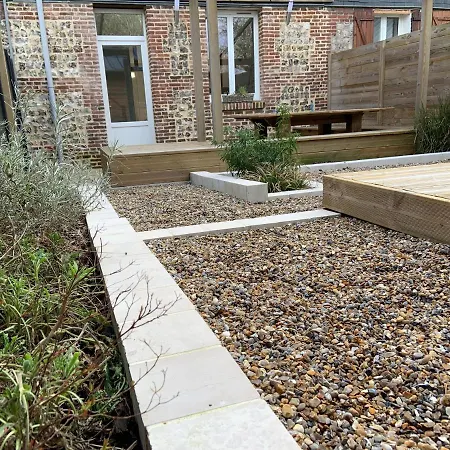 Maison Sur La Place Du Village D'ourville En Caux 度假居